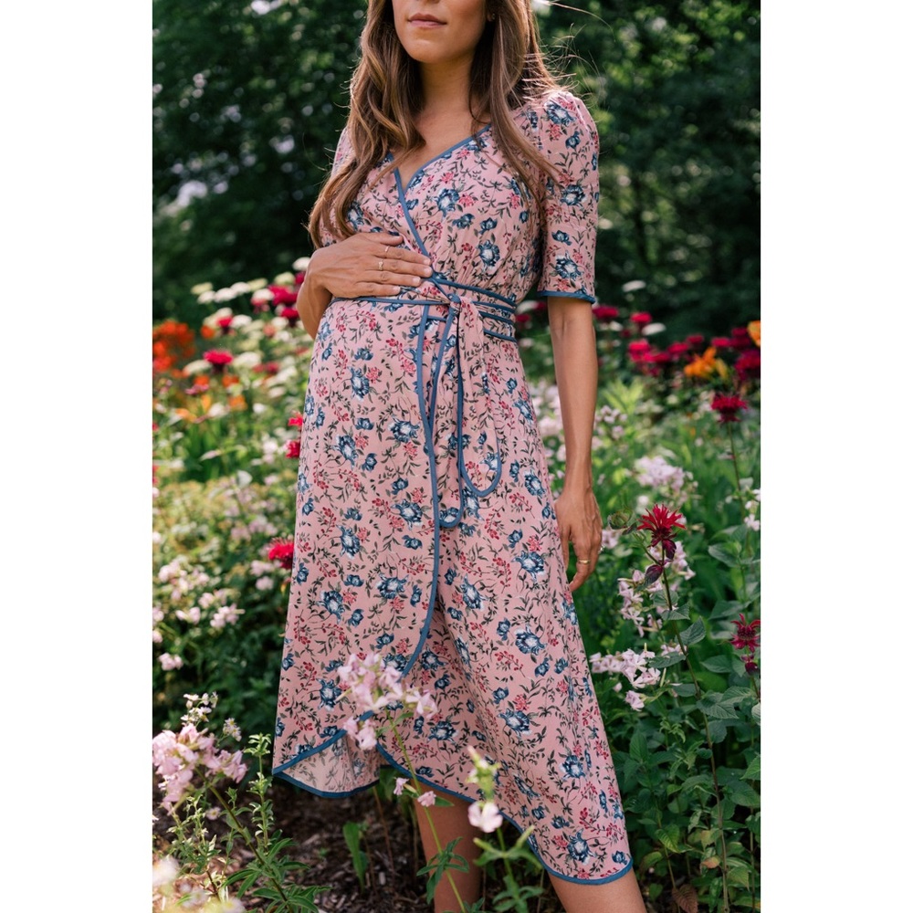 Gal Meets Glam RARE Isadora dress Floral Wrap NWT size 10